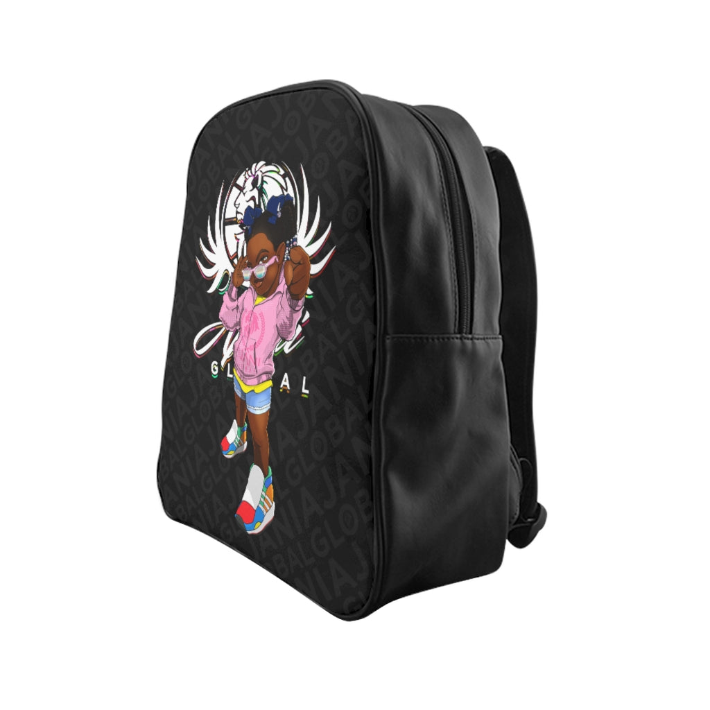 Black Zuriel School Backpack