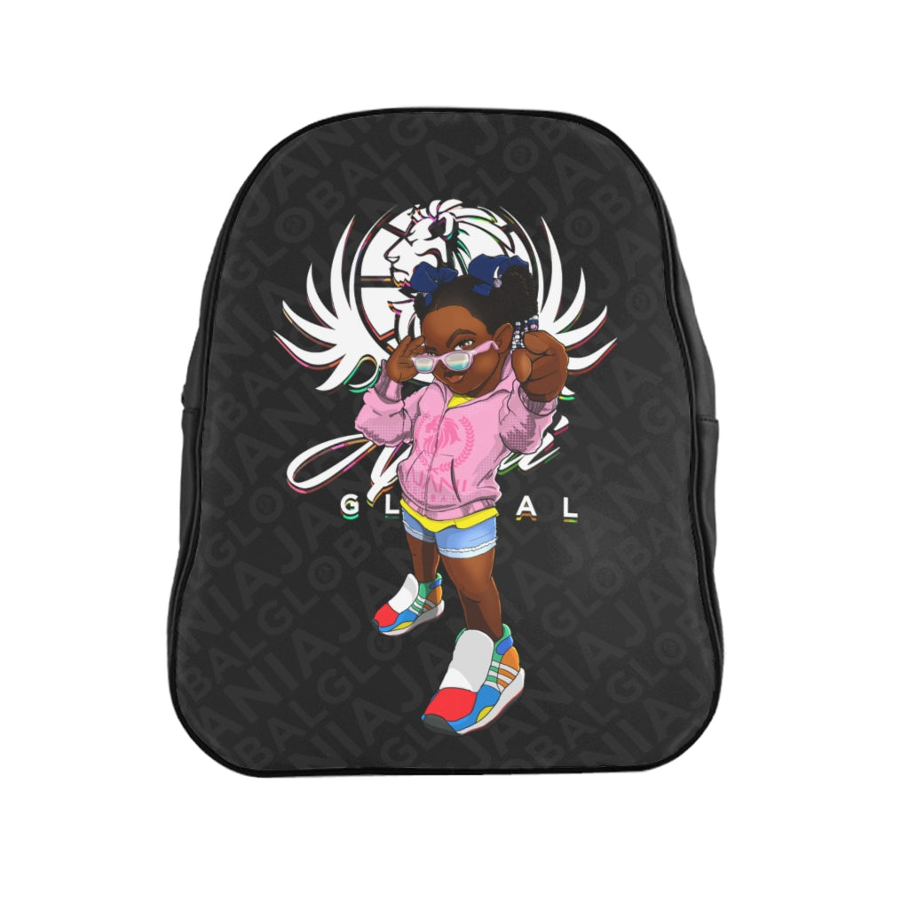 Black Zuriel School Backpack