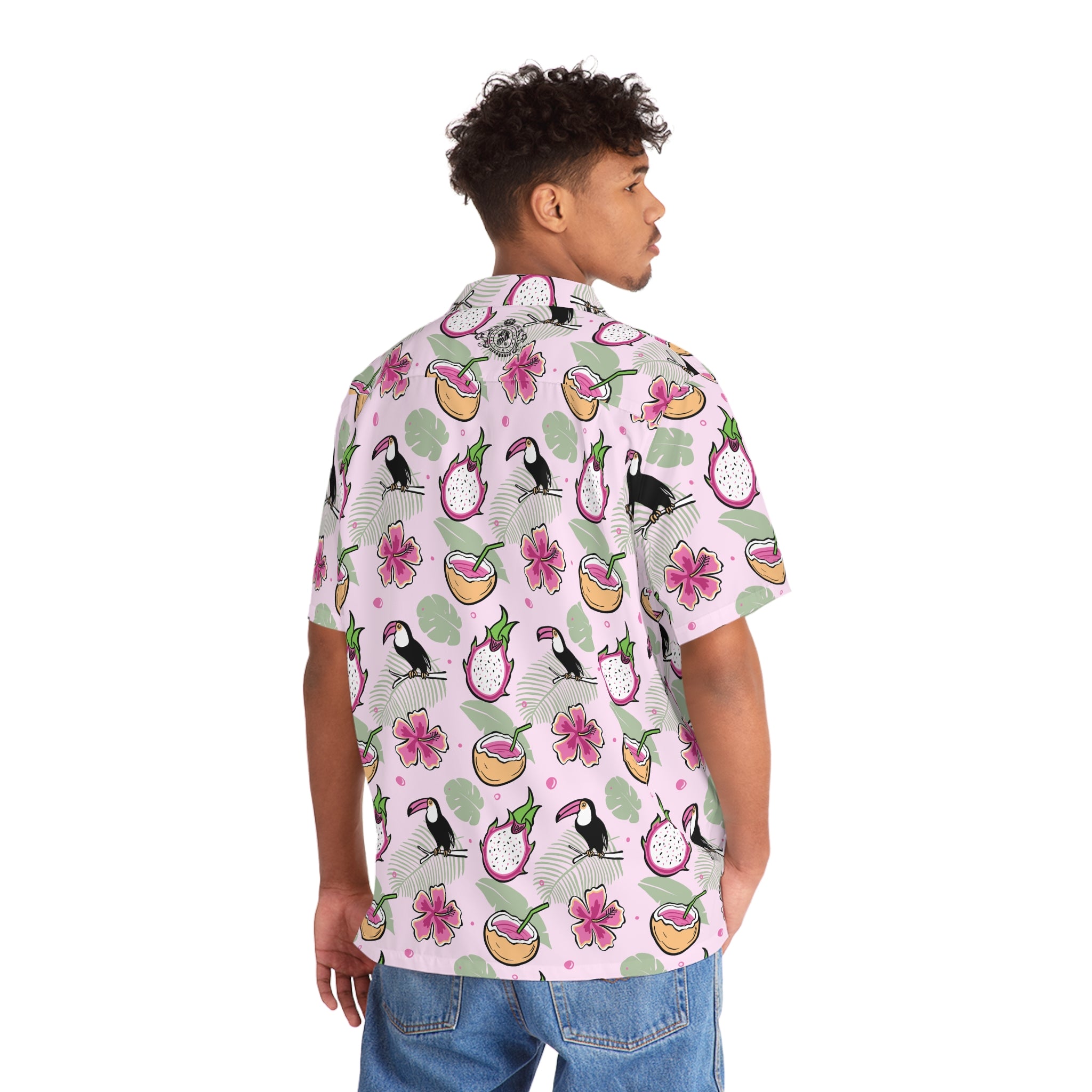 Dragon Tucan Men's Hawaiian Shirt
