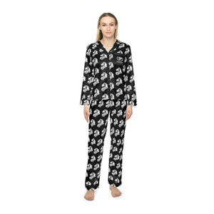 Women's Satin Pajamas (AOP)