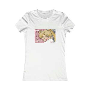 Sailor Moon Hug Women's Favorite T-Shirt