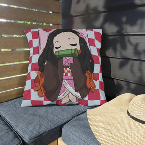 Nezuko Outdoor Pillows